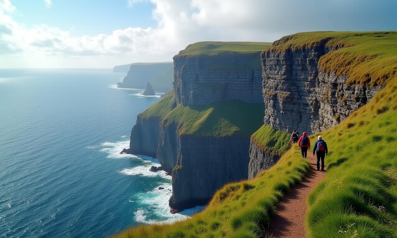Hiking Adventure at Cliffs of Moher